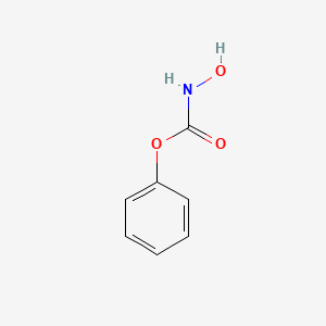 molecular formula C7H7NO3 B1295515 苯基 N-羟基氨基甲酸酯 CAS No. 38064-07-2