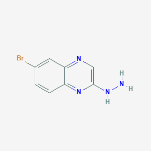 6-Bromo-2-hydrazinylquinoxaline