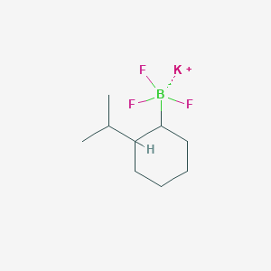 molecular formula C9H17BF3K B12955174 Potassium trifluoro(2-isopropylcyclohexyl)borate 