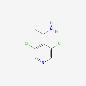 1-(3,5-Dichloropyridin-4-yl)ethan-1-amine