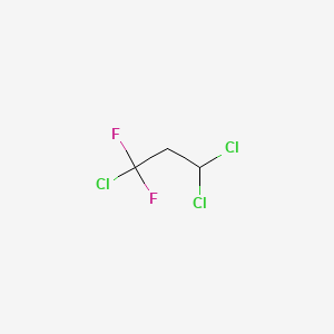 molecular formula C3H3Cl3F2 B1295525 1,3,3-三氯-1,1-二氟丙烷 CAS No. 460-63-9