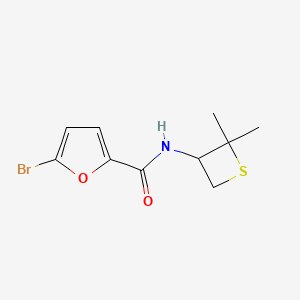 5-Bromo-N-(2,2-dimethylthietan-3-yl)furan-2-carboxamide