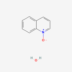 molecular formula C9H9NO2 B1295528 喹啉 N-氧化物水合物 CAS No. 64201-64-5