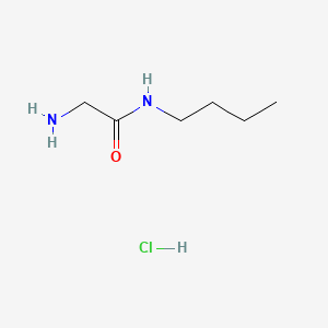 molecular formula C6H15ClN2O B1295530 2-amino-N-butylacetamide hydrochloride CAS No. 207128-84-5
