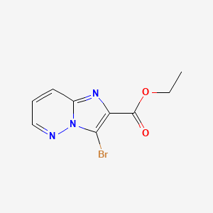 Ethyl 3-bromoimidazo[1,2-b]pyridazine-2-carboxylate