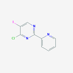 4-Chloro-5-iodo-2-(pyridin-2-yl)pyrimidine