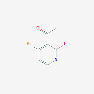 1-(4-Bromo-2-fluoropyridin-3-yl)ethanone