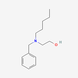 molecular formula C14H23NO B12955418 2-(Benzyl(pentyl)amino)ethan-1-ol 