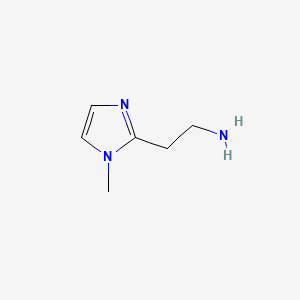 molecular formula C6H11N3 B1295543 2-(1-Methyl-1H-imidazol-2-yl)ethanamine CAS No. 87786-06-9