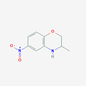 2H-1,4-Benzoxazine, 3,4-dihydro-3-methyl-6-nitro-