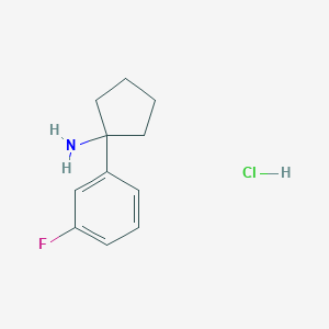 1-(3-Fluorophenyl)cyclopentanamine hydrochloride