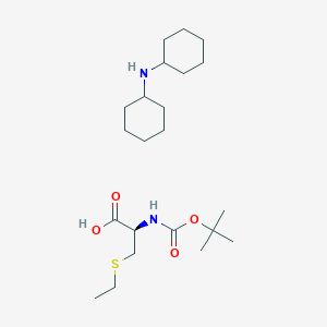 DIcyclohexylamine (R)-2-((tert-butoxycarbonyl)amino)-3-(ethylthio)propanoate