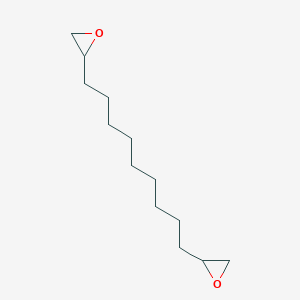 molecular formula C13H24O2 B12955523 1,9-Di(oxiran-2-yl)nonane 