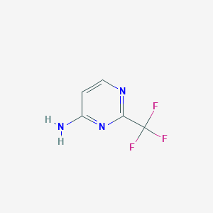 B1295553 2-(Trifluoromethyl)pyrimidin-4-amine CAS No. 672-42-4