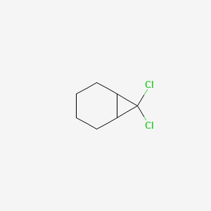 molecular formula C7H10Cl2 B1295557 7,7-二氯双环[4.1.0]庚烷 CAS No. 823-69-8