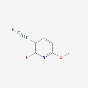 3-Ethynyl-2-fluoro-6-methoxypyridine