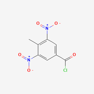 B1295565 4-Methyl-3,5-dinitrobenzoyl chloride CAS No. 6633-28-9