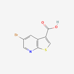 5-Bromothieno[2,3-b]pyridine-3-carboxylic acid