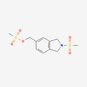 (2-(Methylsulfonyl)isoindolin-5-yl)methyl methanesulfonate