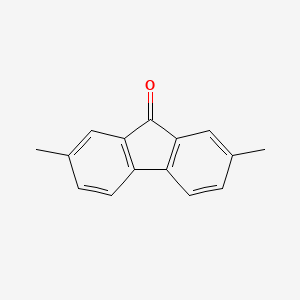 molecular formula C15H12O B1295580 2,7-Dimethyl-9h-fluoren-9-one CAS No. 2840-49-5