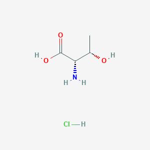 molecular formula C4H10ClNO3 B12955802 (2S,3S)-2-amino-3-hydroxybutanoic acid hydrochloride 