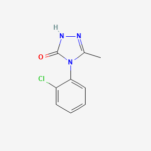 3H-1,2,4-Triazol-3-one, 4-(2-chlorophenyl)-2,4-dihydro-5-methyl-