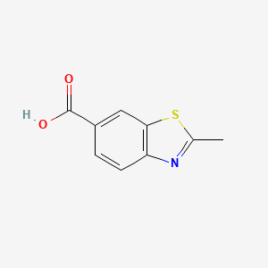 B1295587 2-Methyl-1,3-benzothiazole-6-carboxylic acid CAS No. 6941-28-2