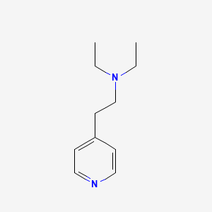 molecular formula C11H18N2 B1295591 4-(2-Diethylaminoethyl)pyridine CAS No. 67580-61-4