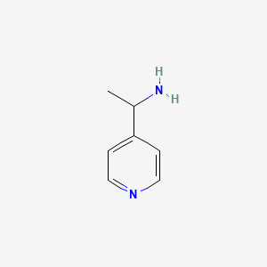 molecular formula C7H10N2 B1295593 1-(4-吡啶基)乙胺 CAS No. 50392-78-4