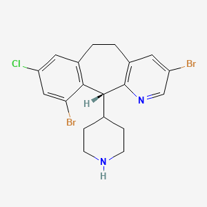 (R)-3,10-Dibromo-8-chloro-11-(piperidin-4-yl)-6,11-dihydro-5H-benzo[5,6]cyclohepta[1,2-b]pyridine