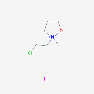 B012956 2-(2-Chloroethyl)-2-methylisoxazolidinium iodide CAS No. 101670-74-0