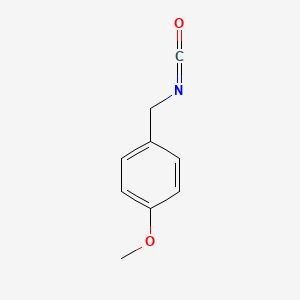 molecular formula C9H9NO2 B1295605 4-甲氧基苄基异氰酸酯 CAS No. 56651-60-6