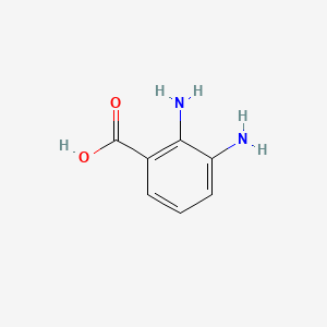 molecular formula C7H8N2O2 B1295614 2,3-Diaminobenzoic acid CAS No. 27576-04-1