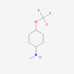 N-methyl-4-(trifluoromethoxy)cyclohexan-1-amine