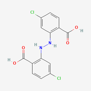 2,2'-(Hydrazine-1,2-diyl)bis(4-chlorobenzoic acid)