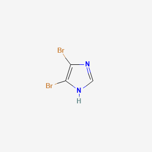 molecular formula C3H2Br2N2 B1295626 4,5-Dibromo-1H-imidazole CAS No. 2302-30-9