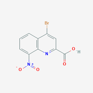 4-Bromo-8-nitroquinoline-2-carboxylic acid