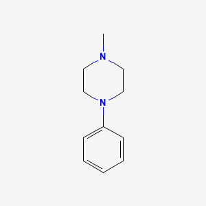 B1295630 1-Methyl-4-phenylpiperazine CAS No. 3074-43-9