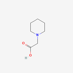 molecular formula C7H13NO2 B1295631 Piperidin-1-yl-acetic acid CAS No. 3235-67-4