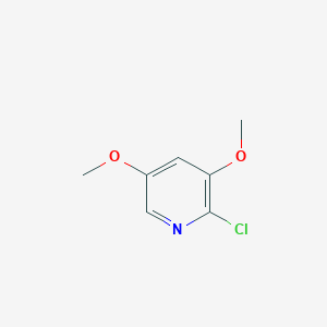 molecular formula C7H8ClNO2 B12956318 2-Chloro-3,5-dimethoxypyridine 