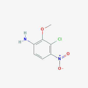 3-Chloro-2-methoxy-4-nitroaniline