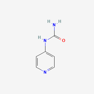 molecular formula C6H7N3O B1295646 Pyridin-4-ylurea CAS No. 13262-38-9