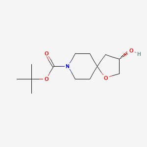 tert-Butyl (S)-3-hydroxy-1-oxa-8-azaspiro[4.5]decane-8-carboxylate