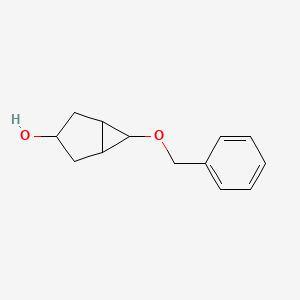 molecular formula C13H16O2 B12956492 6-(Benzyloxy)bicyclo[3.1.0]hexan-3-ol 