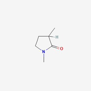 molecular formula C6H11NO B1295651 1,3-Dimethylpyrrolidin-2-one CAS No. 19597-07-0