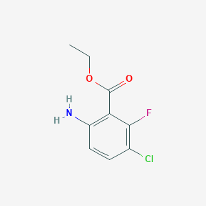 Ethyl 6-amino-3-chloro-2-fluorobenzoate