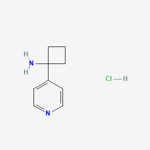 1-(Pyridin-4-yl)cyclobutanamine hydrochloride