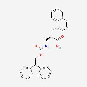 (R)-3-((((9H-Fluoren-9-yl)methoxy)carbonyl)amino)-2-(naphthalen-1-ylmethyl)propanoic acid