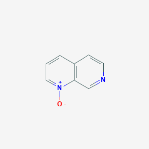 molecular formula C8H6N2O B12956636 [1,7]Naphthyridine 1-oxide 