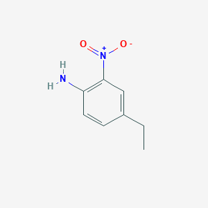 molecular formula C8H10N2O2 B1295676 4-乙基-2-硝基苯胺 CAS No. 3663-35-2